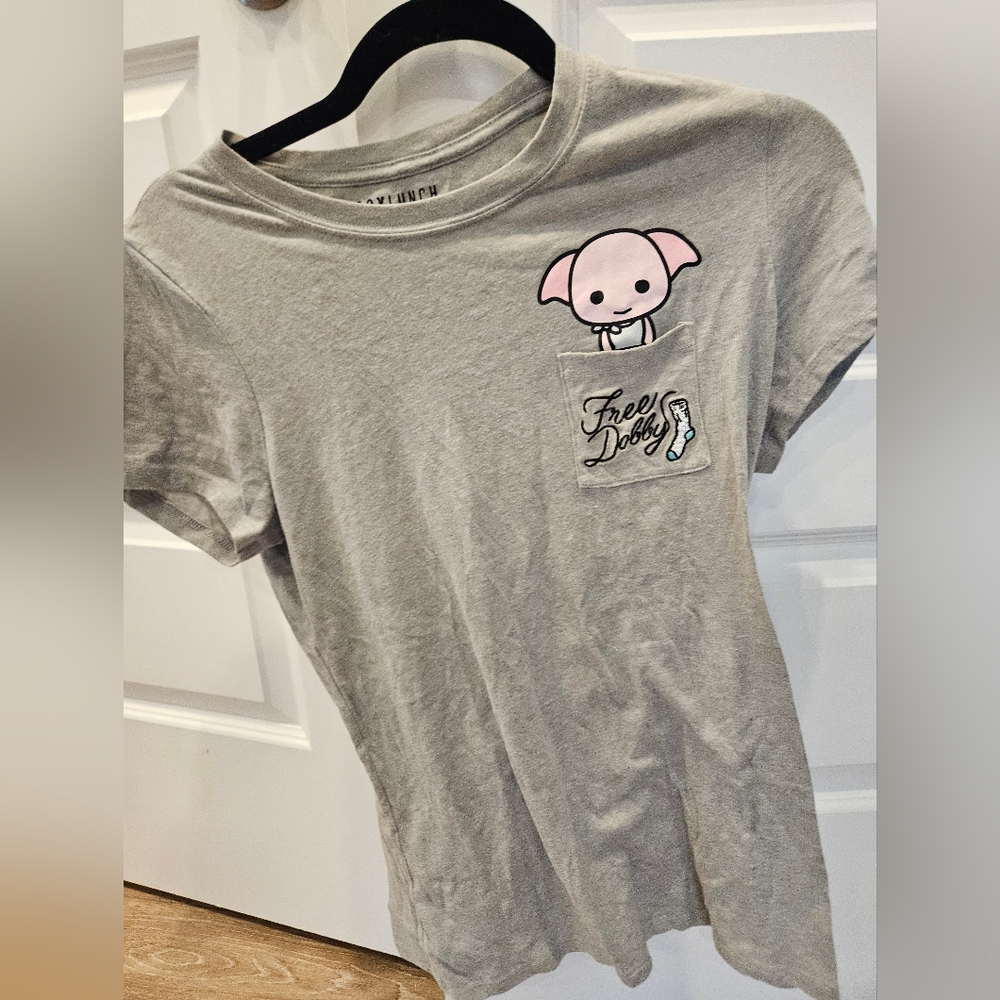 Gray T-Shirt with Cute Elephant Design